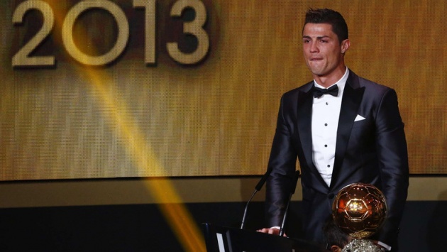 ronaldo gold ball