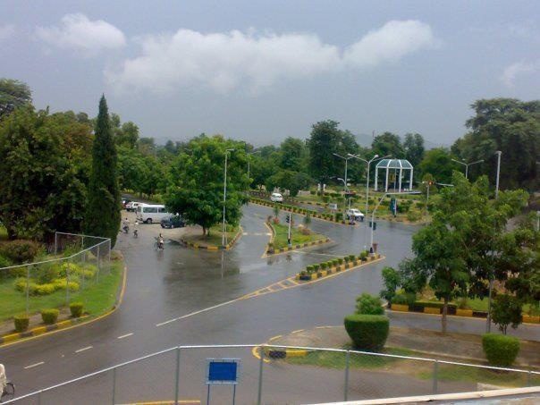 The beautiful town of Wah Cantt Pakistan