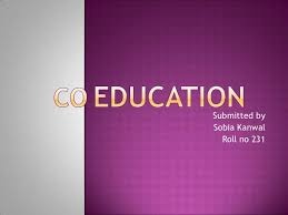 co education is a better system of education