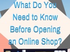 Opening an Online Shop cover