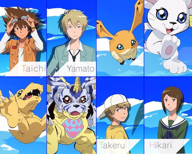 Digimon Adventure Characters List w/ Photos