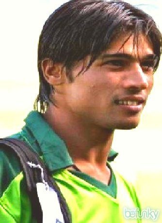 Image result for muhammad amir pictures at debut match