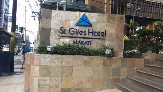 Staycation at St. Giles, Makati