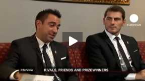 euronews interview - Iker Casillas and Xavi Hernandez, the Princes of Sport