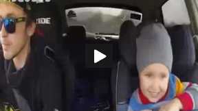 Greatest Dad Ever Taking Son For A Ride In A Drift Car