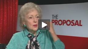 THE PROPOSAL Interview with Betty White