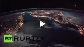 Stunning Time-lapse: ISS captures Europe lighting up the world