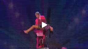 Illusionist Takes To The Stage (girl Flying)