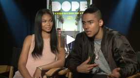 Chanel Iman and Quincy Brown Talk About DOPE