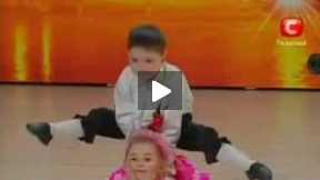 Two Awesome Dancing Kids