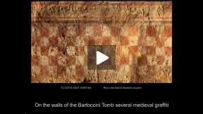 Presentation of the Etruscan Tomb Bartoccini in Tarquinia at the Necropoli of Monterozzi