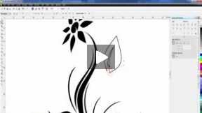 CorelDraw Tutorial_ Draw a Flower Tattoo