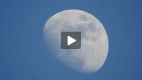 Nikon coolpix P900 83x optical zoom world record - video test on moon
