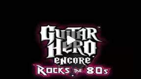 Guitar Hero Encore: Rocks the 80s Trailer