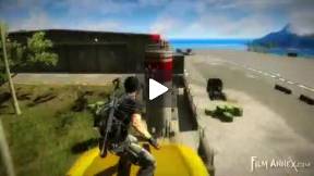 Just Cause2 Anatomy of a Stunt Destroying Fuel Tanks