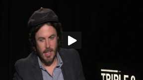 My Crazy Fun Interview with Casey Affleck for “Triple 9!”  Dad Bod and Rainbows!