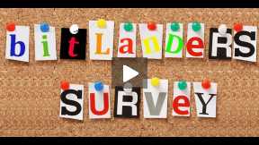 How bitLanders Chat Survey Works? | Tutorial Video