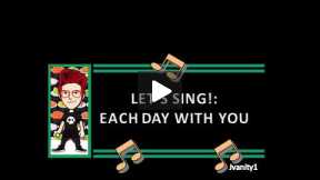 Each Day with You by Martin Nievera (OPM) Cover by jvanity1