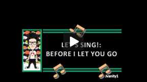 BEFORE I LET YOU GO by FREESTYLE: COVERED BY JVANITY1