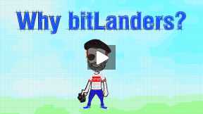 Why bitLanders? - A teaser video for inviting people to bitLanders
