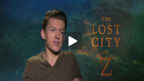 Tom Holland Talks “The Lost City of Z” and “Spider-Man: Homecoming”