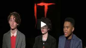 “IT” Movie Interview:  Wyatt Oleff, Finn Wolfhard, Chosen Jacobs