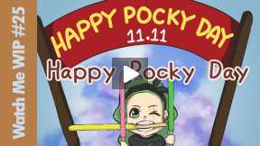 Watch Me WIP: Happy Pocky Day [Drawing #25]