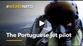 #WeAreNATO – the Portuguese jet pilot