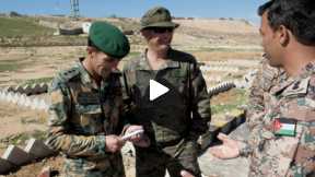NATO trains Jordanian bomb disposal experts