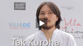 Tak Kuroha  ~ Interview at La Jolla Fashion Film Festival