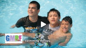 Theraputic Swimming with Amputee Children