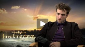 Robert Pattinson Interview for “Twilight Saga: Breaking Dawn Pt. 2”