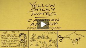 TRAILER - Yellow Sticky Notes | Canadian Anijam
