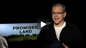 Matt Damon Interview for “Promised Land!”  I Love Him!