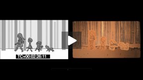 Animatic vs. Animation 3 - Paseo al Picacho en invierno (Winter journey to 