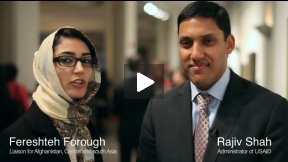 Dr. Rajiv Shah, USAID Administrator on Afghanistan Education, Economy and Women Empowerment at AUAF