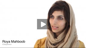 The 2013 TIME 100 Pioneer Roya Mahboob on Sustainable Philanthropy and Education in Afghanistan