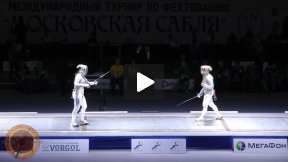 Moscow 2013 Women's Sabre - L4 - Vougiouka GRE v Kharlan UKR