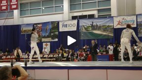 Chicago 2013 Women's Sabre - L4 - Kim KOR v Egorian RUS