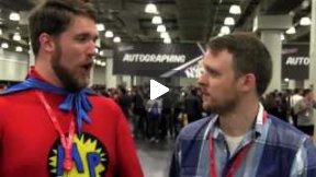 Mega Power Man goes to NY Comic Con!