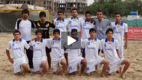 Second round of Beach football tournament, Esteqlal VS Sanaee