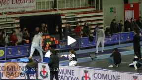 Padova 2014 - L32 - Gu KOR v Ciari ITA (Partial)