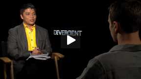 Theo James aka Four Interview for “Divergent”