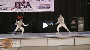 Minneapolis Nationals 2014 - L4 - Sabrina Massialas v Sara Taffel