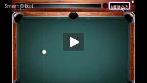 9 boll snooker game with friend
