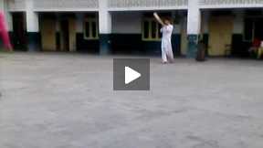 Playing cricket with students Part 1