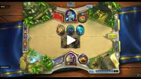 Playing Hearthstone Priest  vs mage Normal game