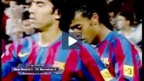 FC Barcelona - Barça Legends: Ronaldinho (2nd half)