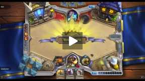 Playing Hearthstone Paladin Vs Mage Normal match