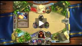 Playing Hearthstone Warrior Vs Paladin Normal game